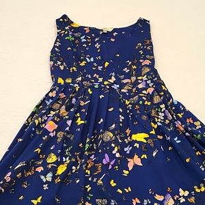 Yumi Petite butterfly print dress Size 6